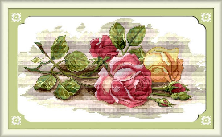 Flower Cross Stitch Kits H091