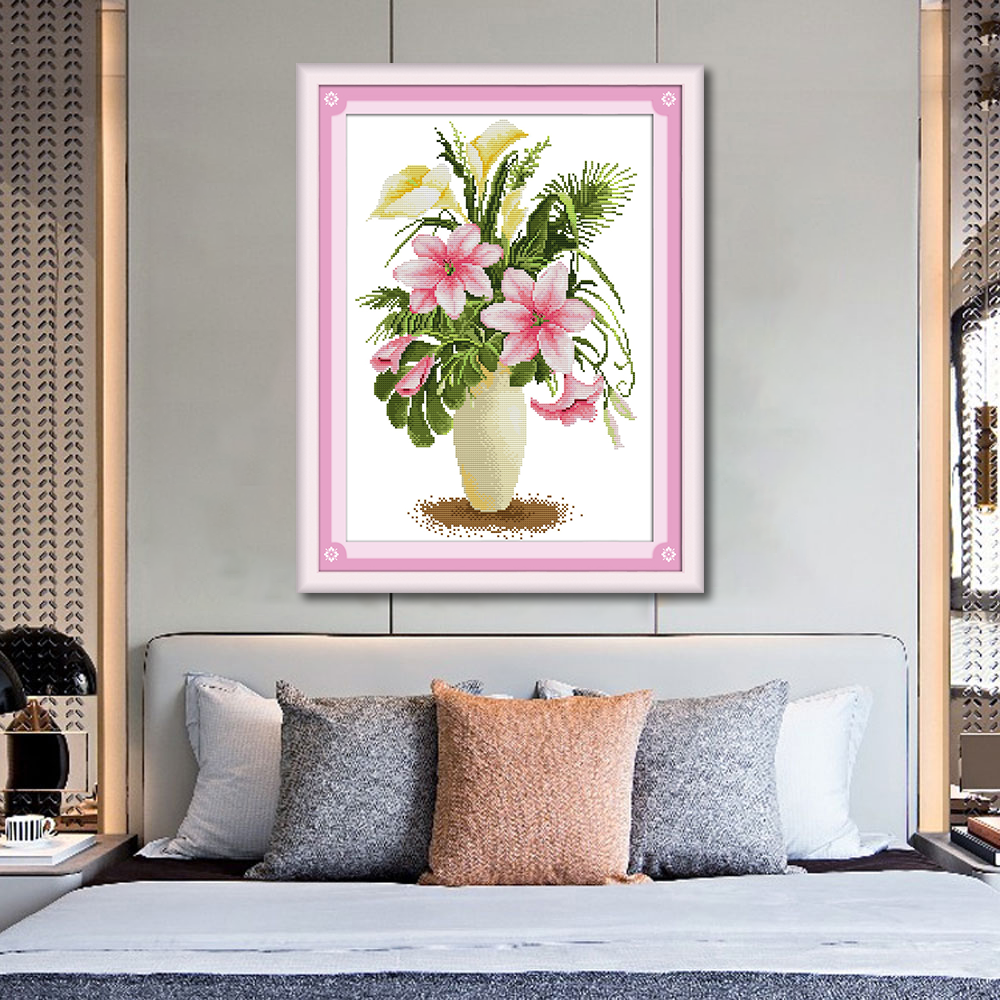 Flower Cross Stitch Kits H093