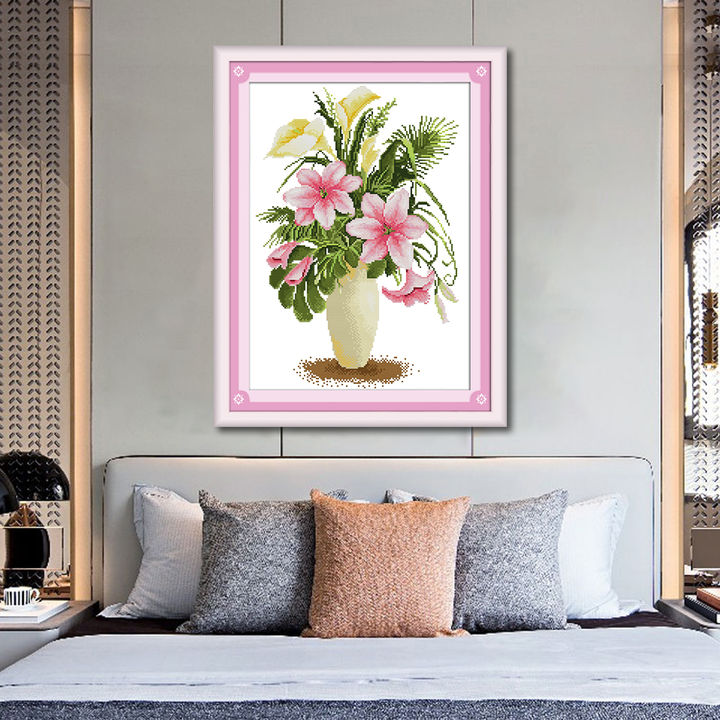 Flower Cross Stitch Kits H093