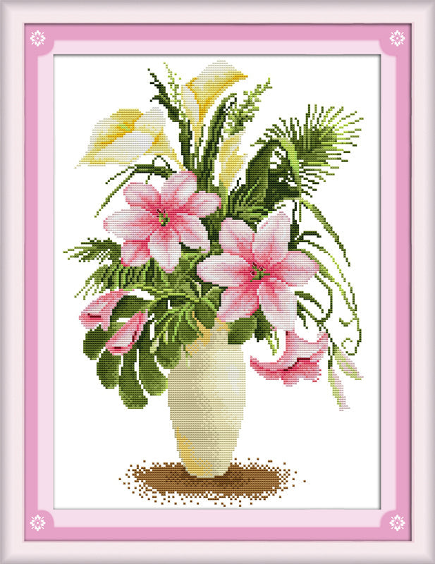 Flower Cross Stitch Kits H093