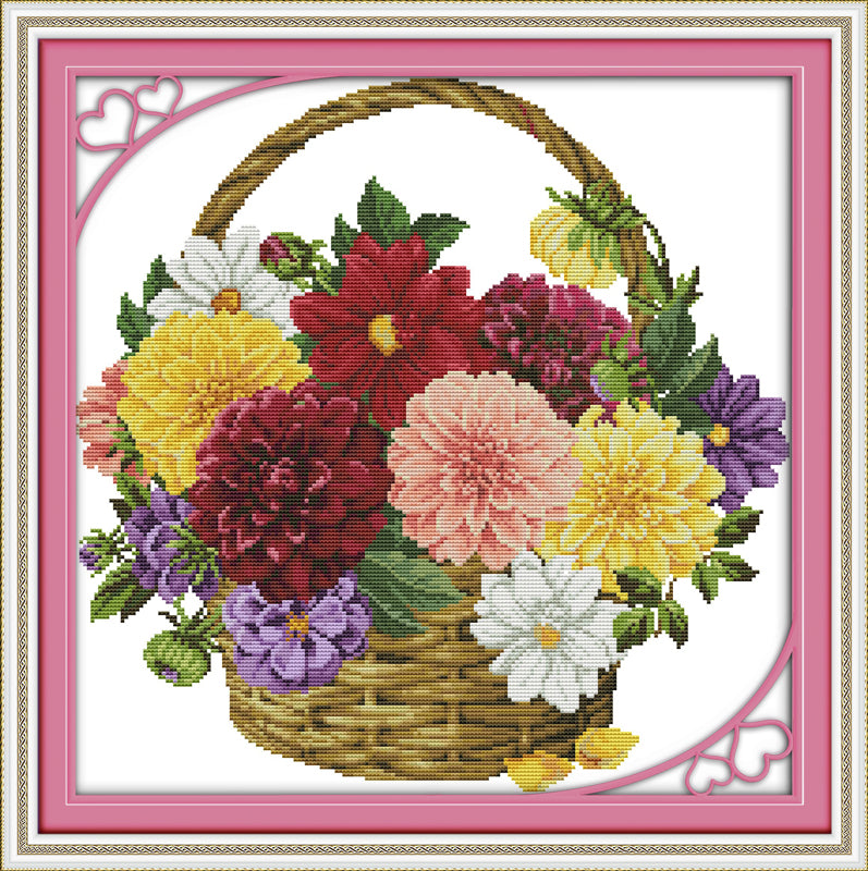 Flower Cross Stitch Kits H355
