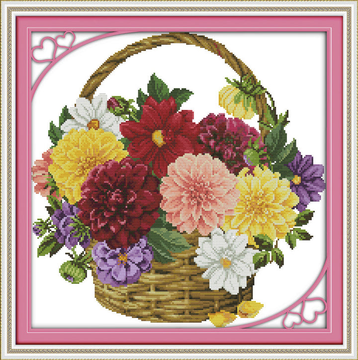 Flower Cross Stitch Kits H355