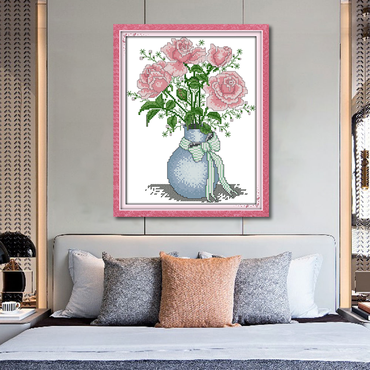 Flower Cross Stitch Kits H399