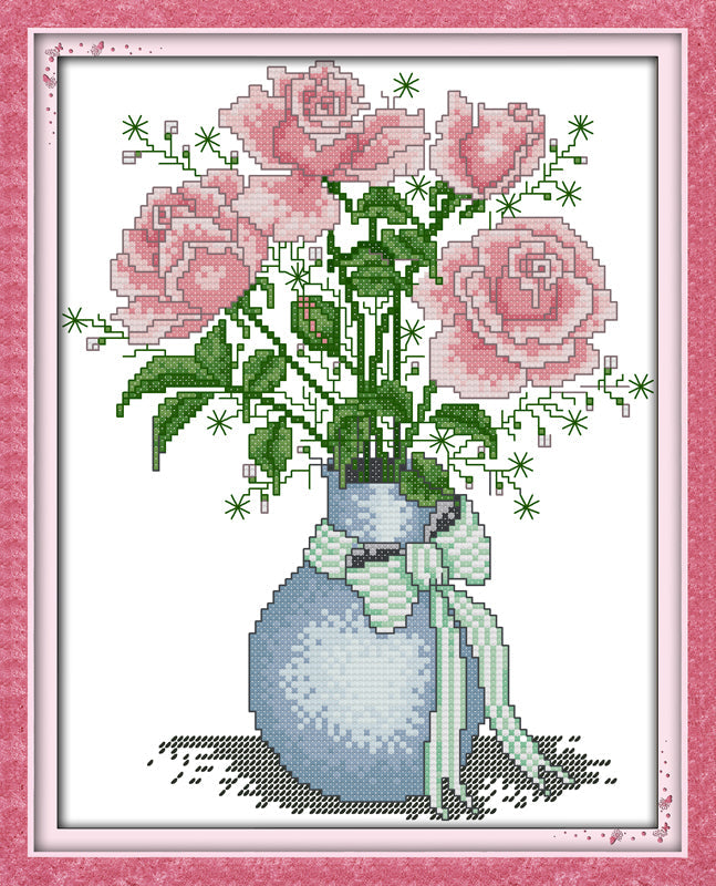 Flower Cross Stitch Kits H399