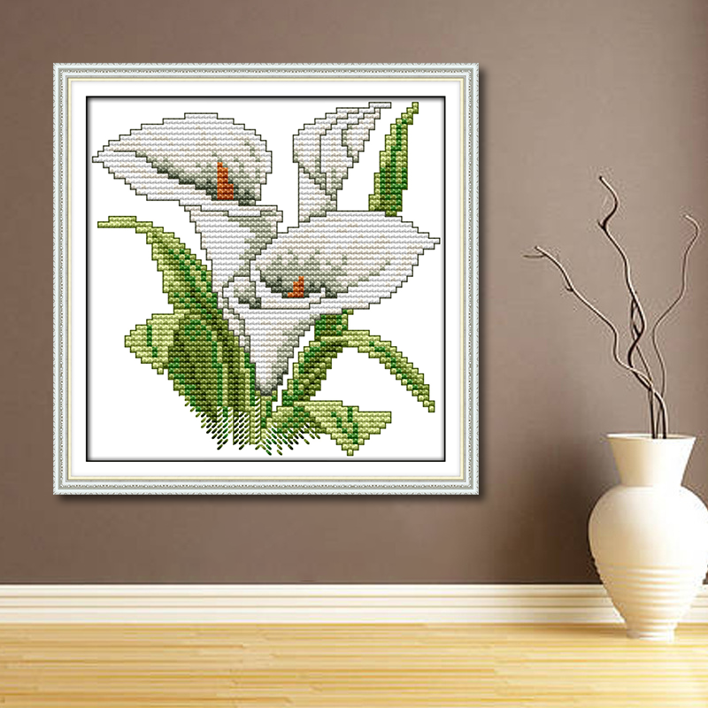 Flower Cross Stitch Kits H453