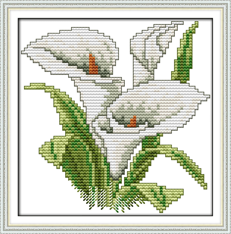 Flower Cross Stitch Kits H453