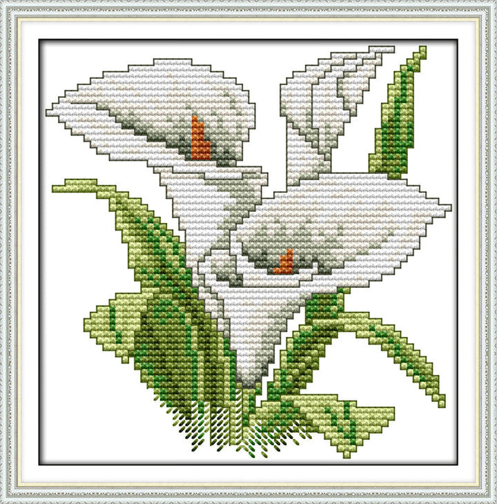 Flower Cross Stitch Kits H453