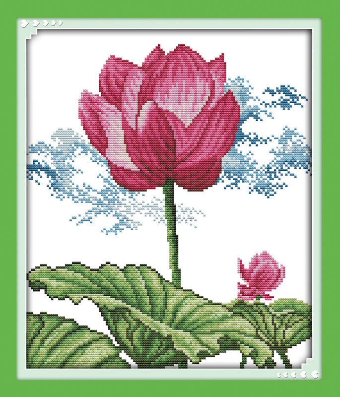 Flower Cross Stitch Kits H466