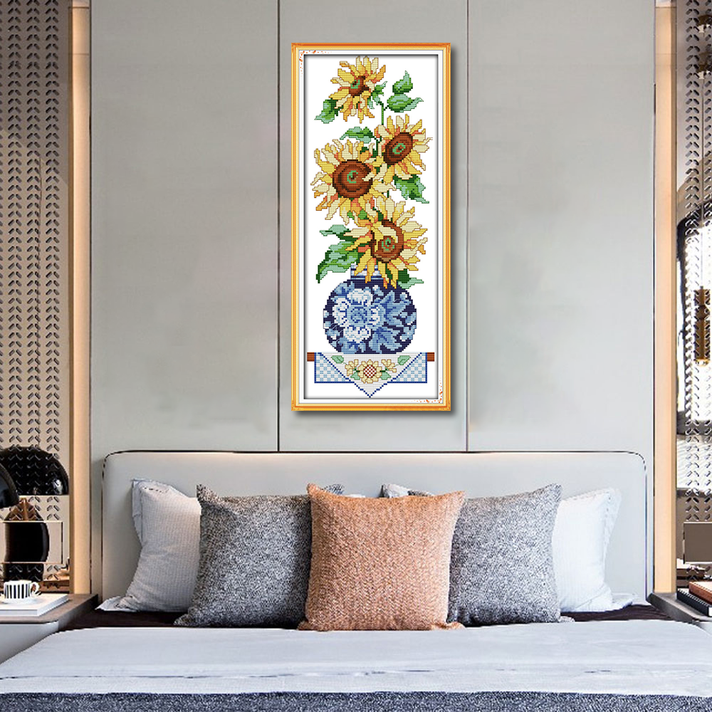 Flower Cross Stitch Kits H476