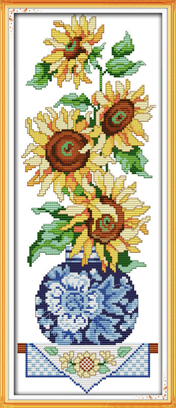 Flower Cross Stitch Kits H476