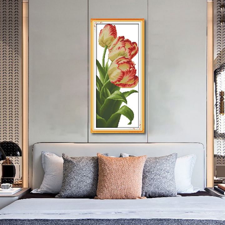 Flower Cross Stitch Kits H498