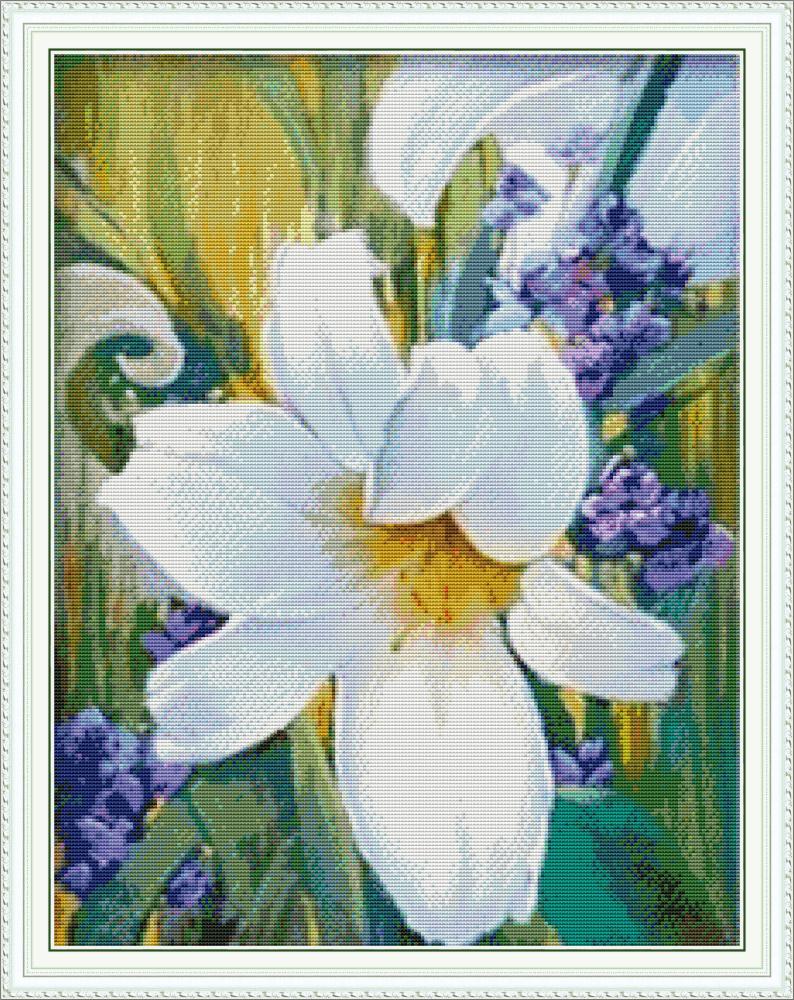 Flower Cross Stitch Kits H804