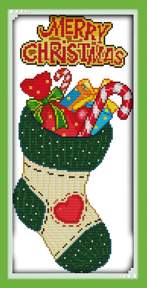 Stocking Cross Stitch Kits J316