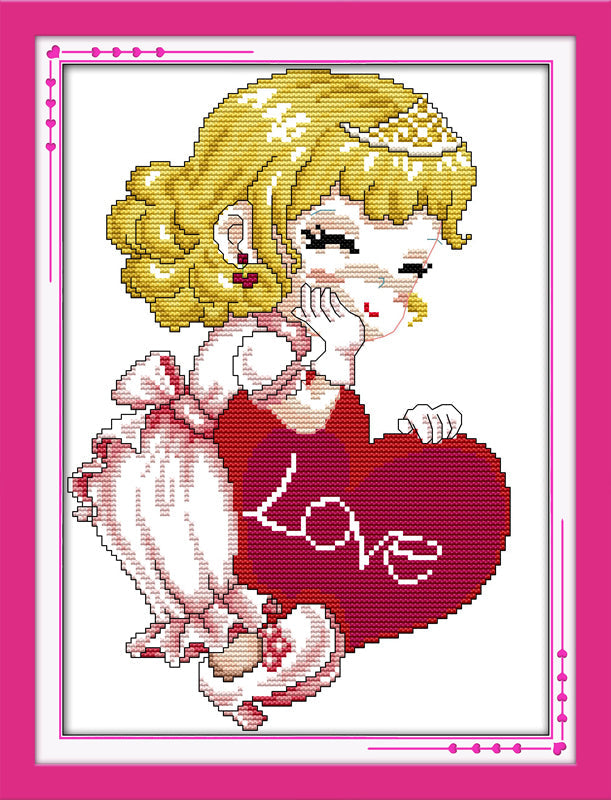 Girl Cross Stitch Kits K006