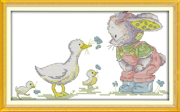 Rabbit Cross Stitch Kits K863