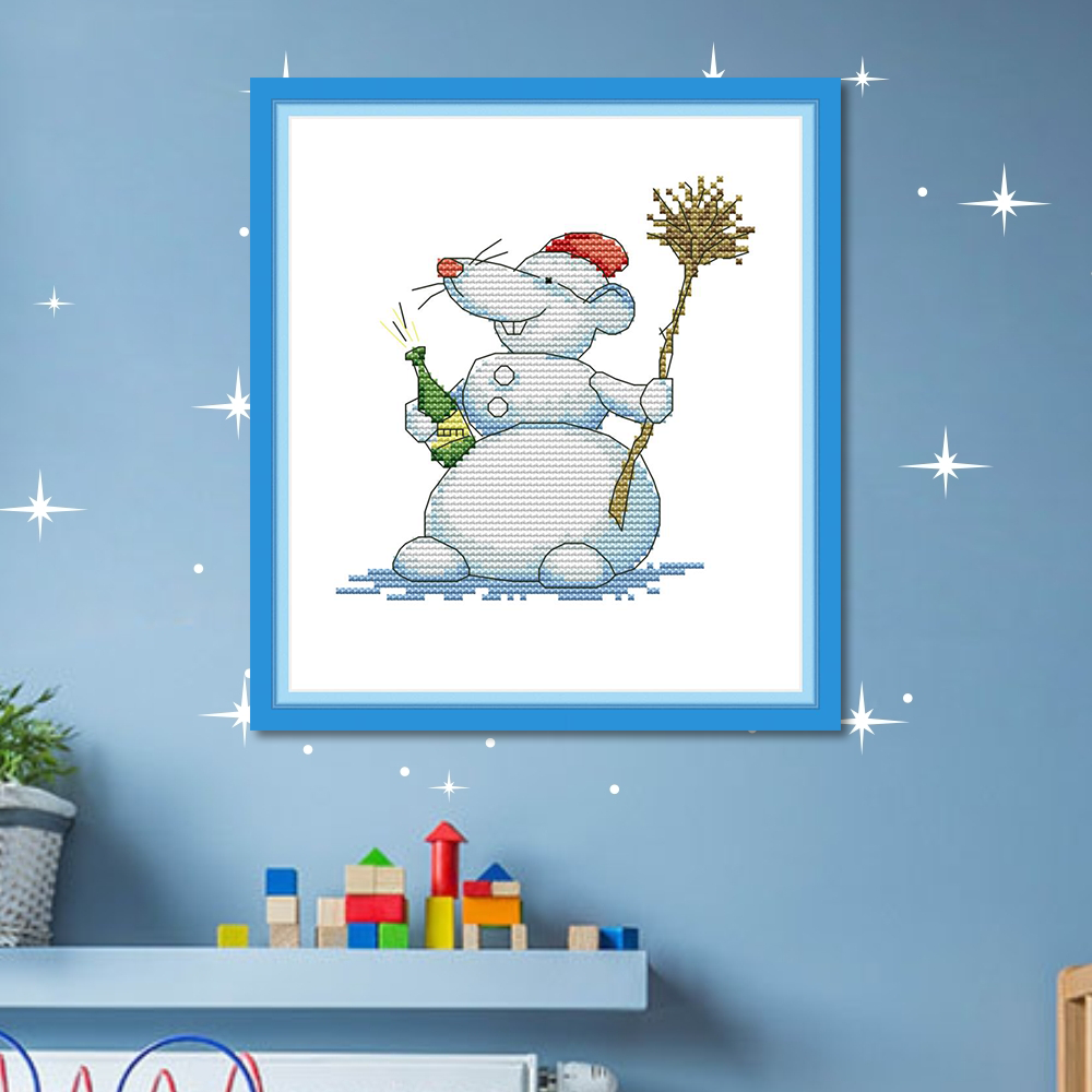 Mouse Cross Stitch Kits KB055