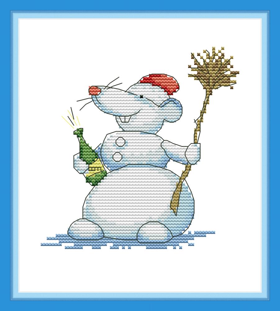 Mouse Cross Stitch Kits KB055