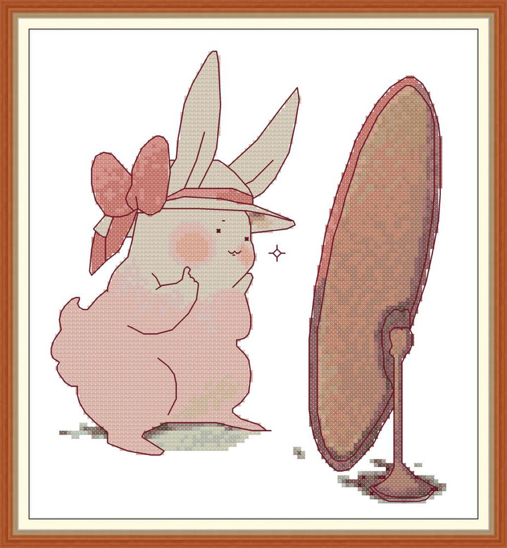 Rabbit Cross Stitch Kits KB081