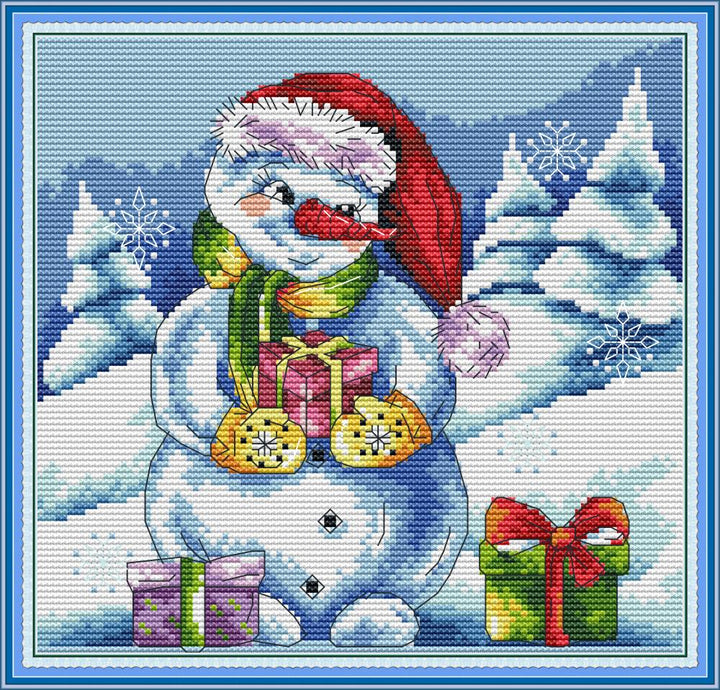 Snowman Cross Stitch Kits KB107