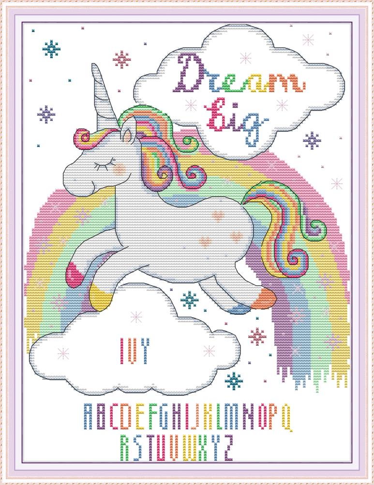 Unicorn Cross Stitch Kits KB110