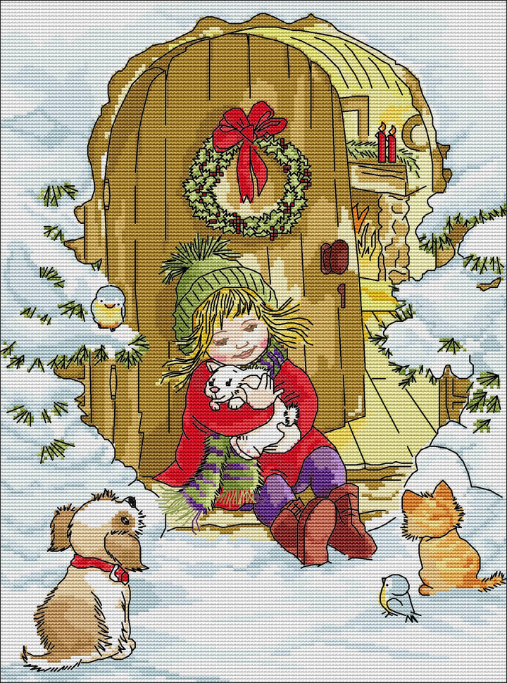 Christmas Cross Stitch Kits KB135