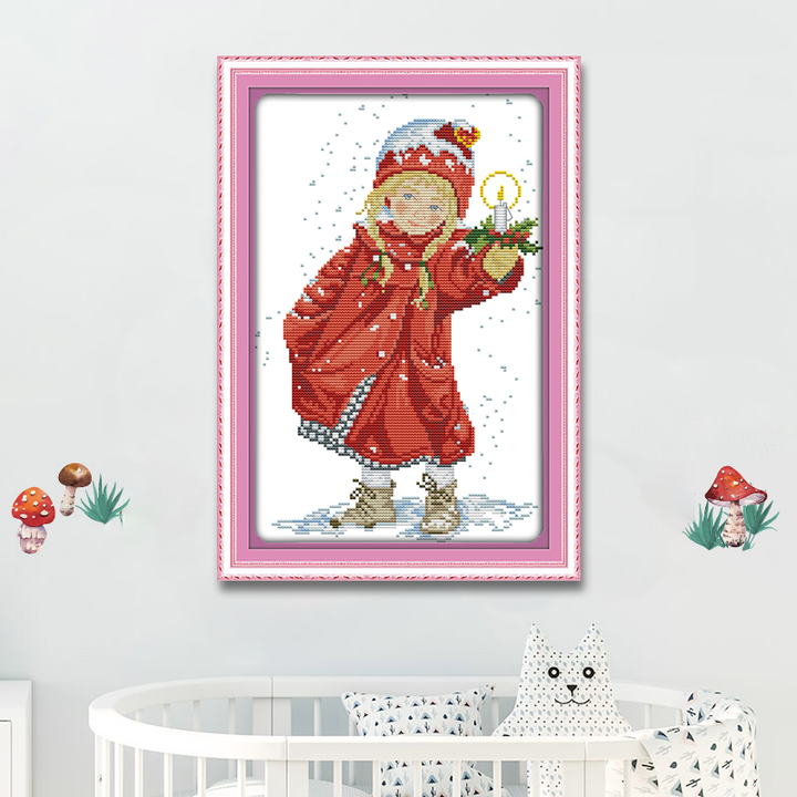 Girl Cross Stitch Kits R637