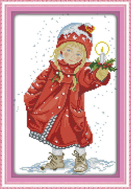 Girl Cross Stitch Kits R637