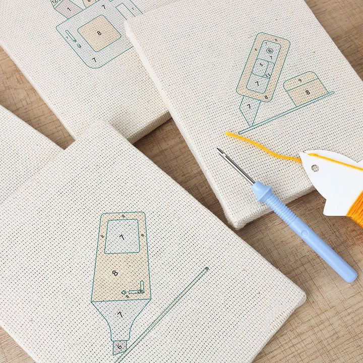 Desk Art Tools Mini Punch Needle Kit (4pcs)