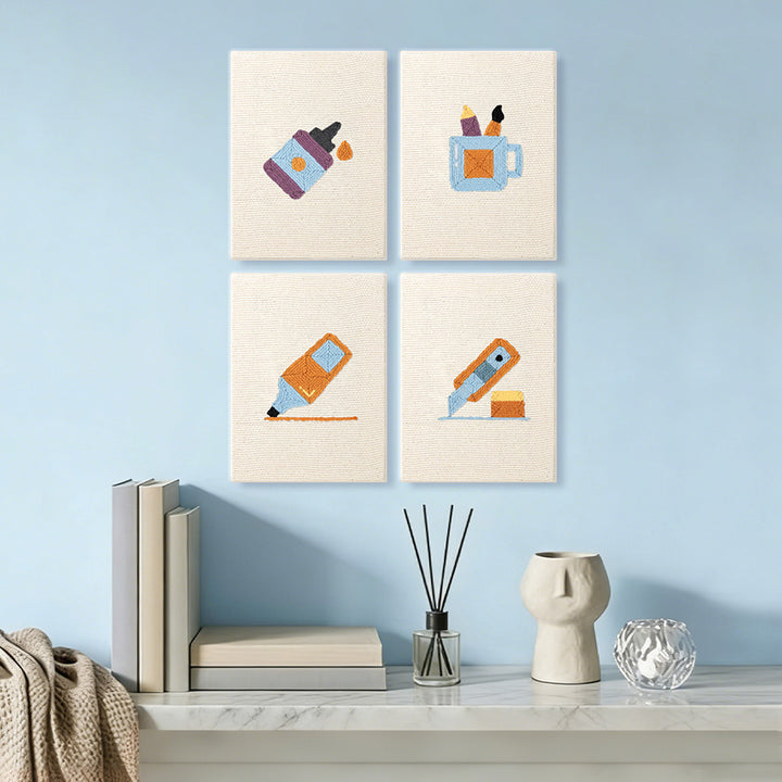 Desk Art Tools Mini Punch Needle Kit (4pcs)