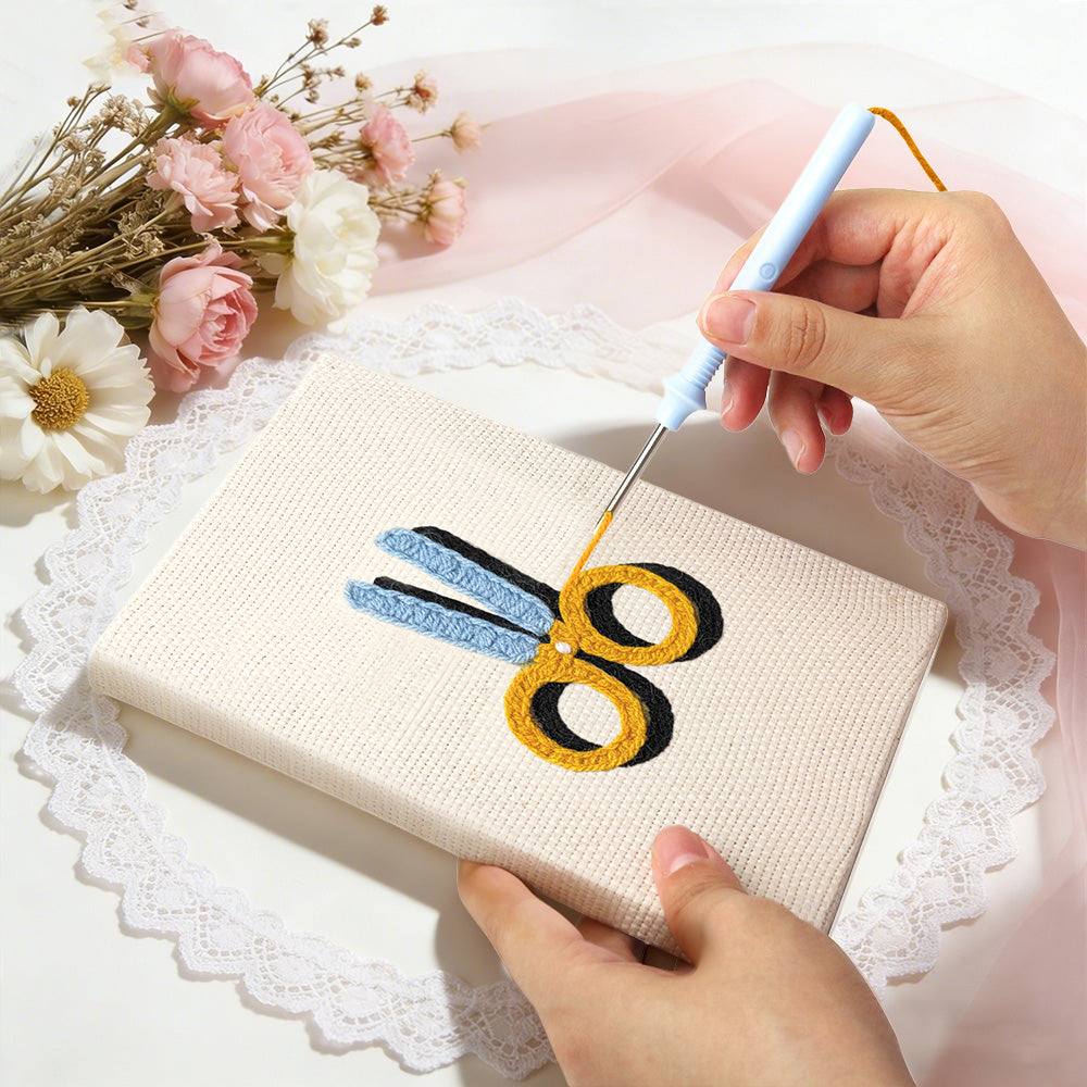 Art and Science Set Mini Punch Needle Kit (4pcs)