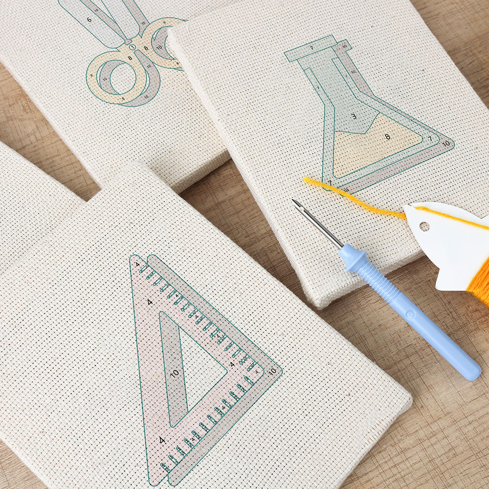 Art and Science Set Mini Punch Needle Kit (4pcs)