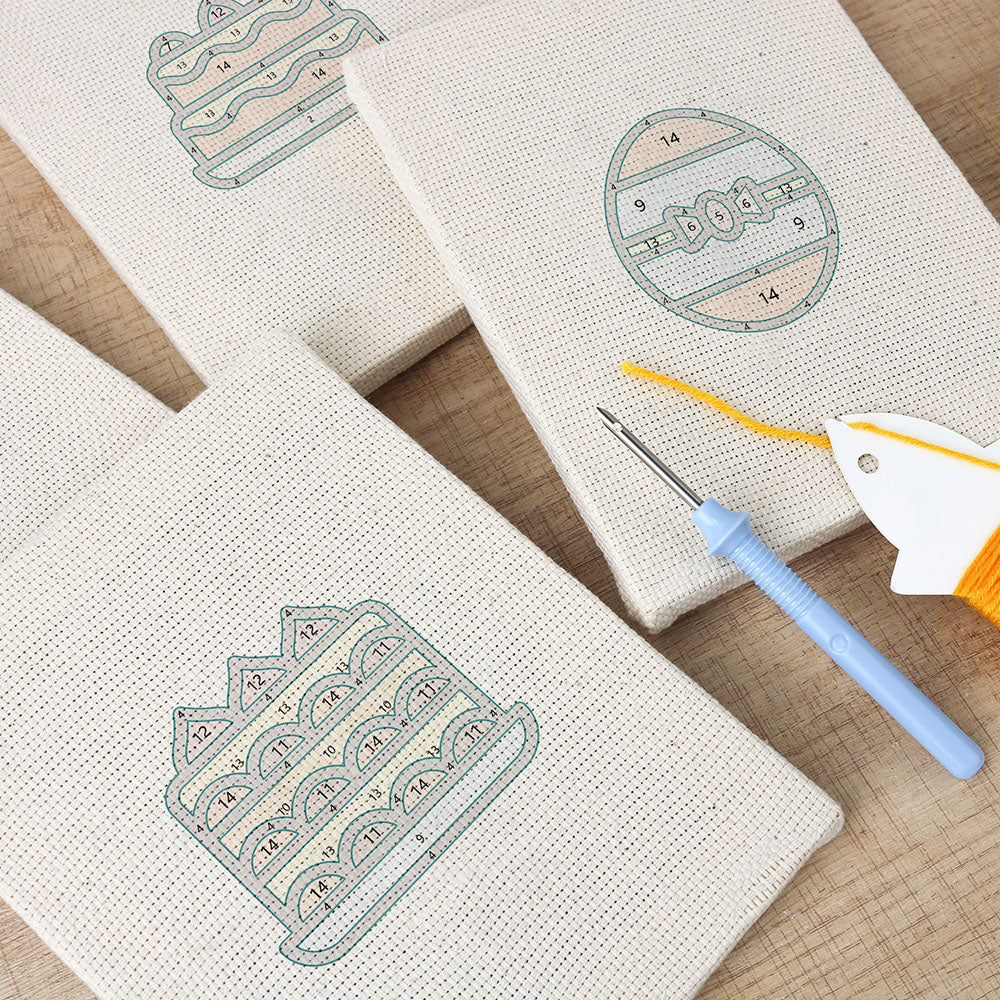 Savory and Sweet Food Picks Mini Punch Needle Kit (4pcs)