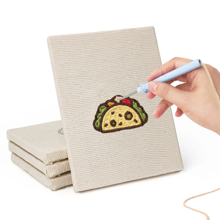 Savory and Sweet Food Picks Mini Punch Needle Kit (4pcs)