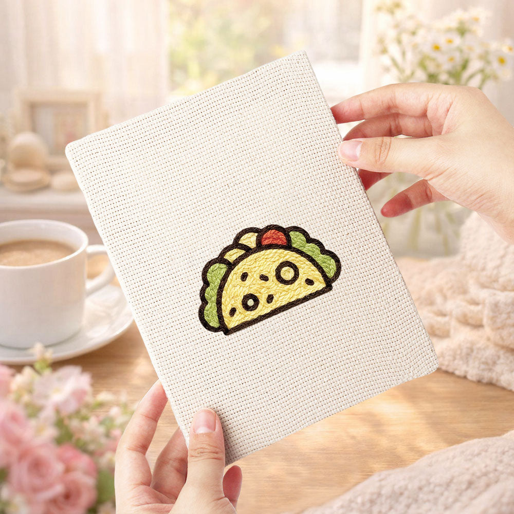 Candy and Fast Food Treats Mini Punch Needle Kit (4pcs)