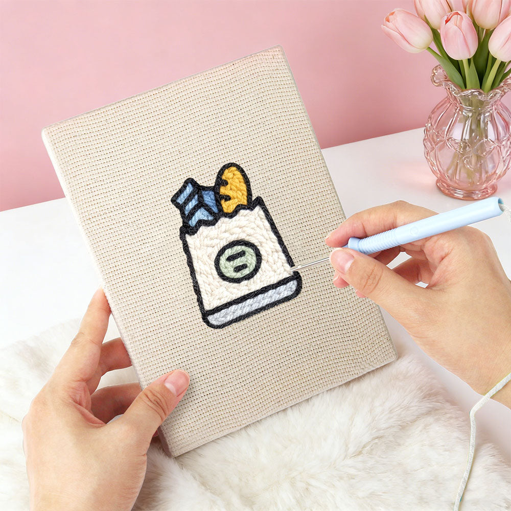 Cozy Dessert Mini Punch Needle Kit (4pcs)