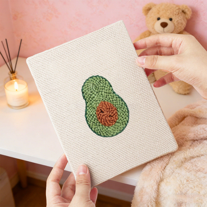 Cozy Tropical Fruit Mini Punch Needle Kit (4pcs)