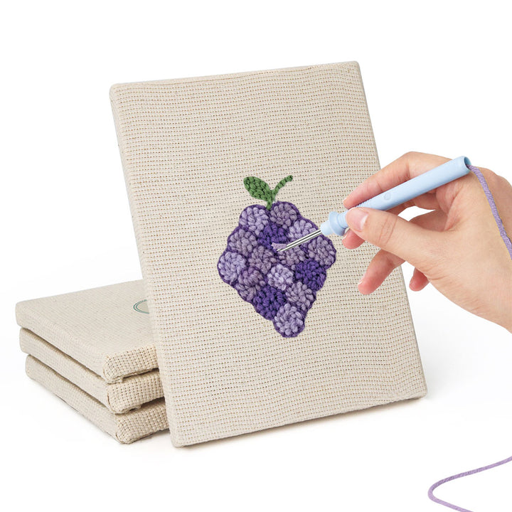 Cozy Tropical Fruit Mini Punch Needle Kit (4pcs)