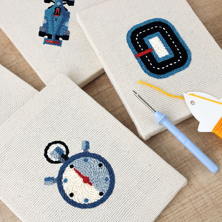 Timing and Track Mini Punch Needle Kit (4pcs)