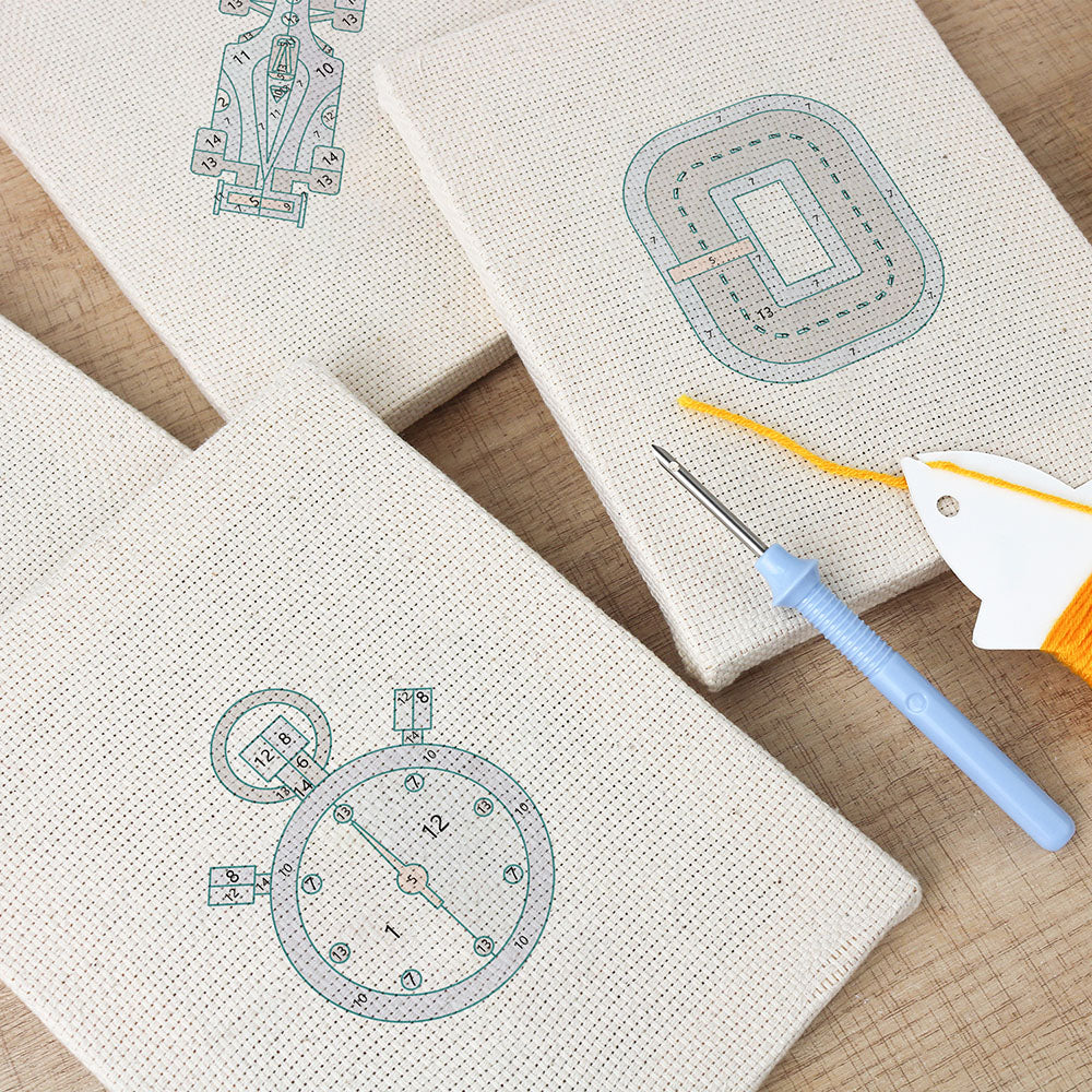 Timing and Track Mini Punch Needle Kit (4pcs)