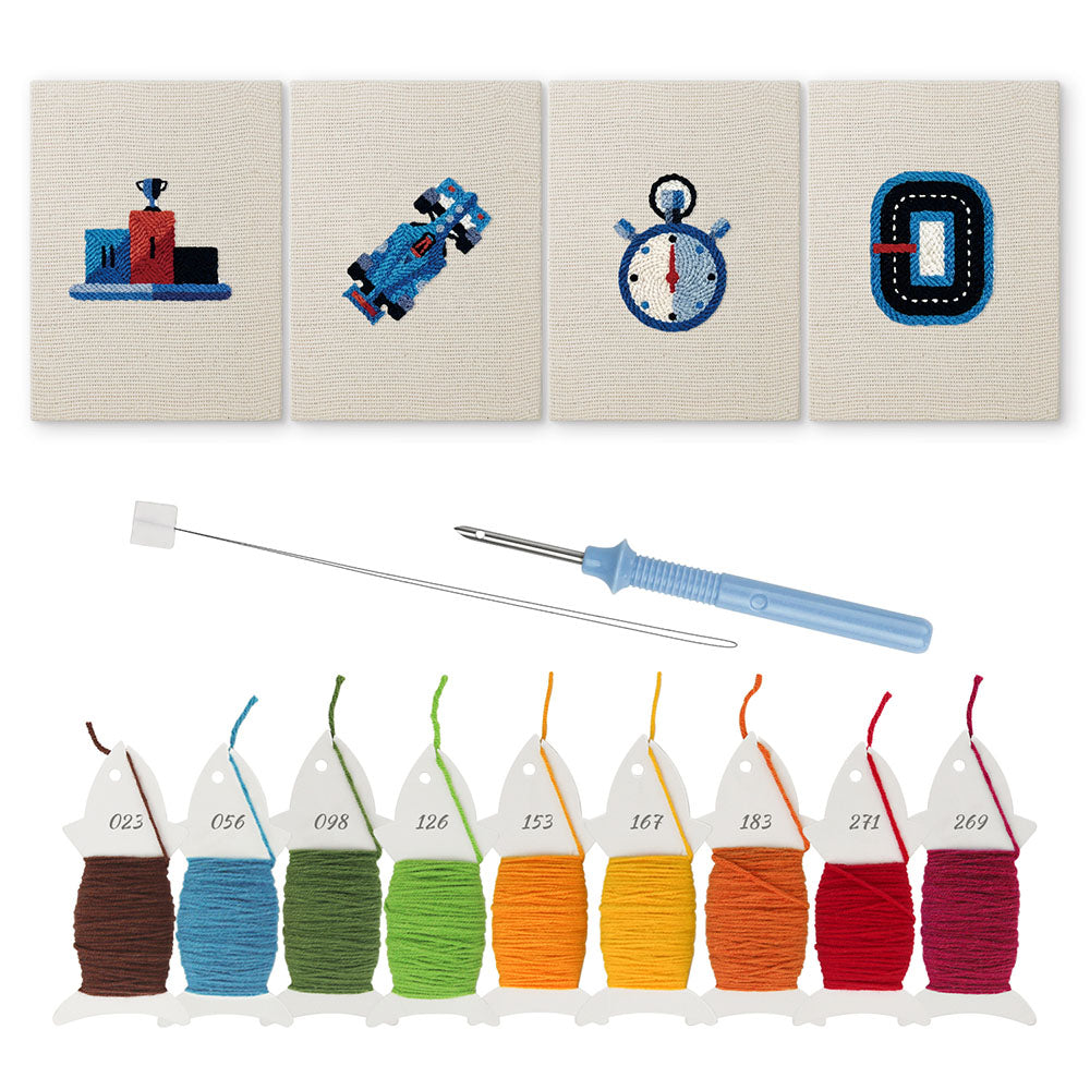 Timing and Track Mini Punch Needle Kit (4pcs)