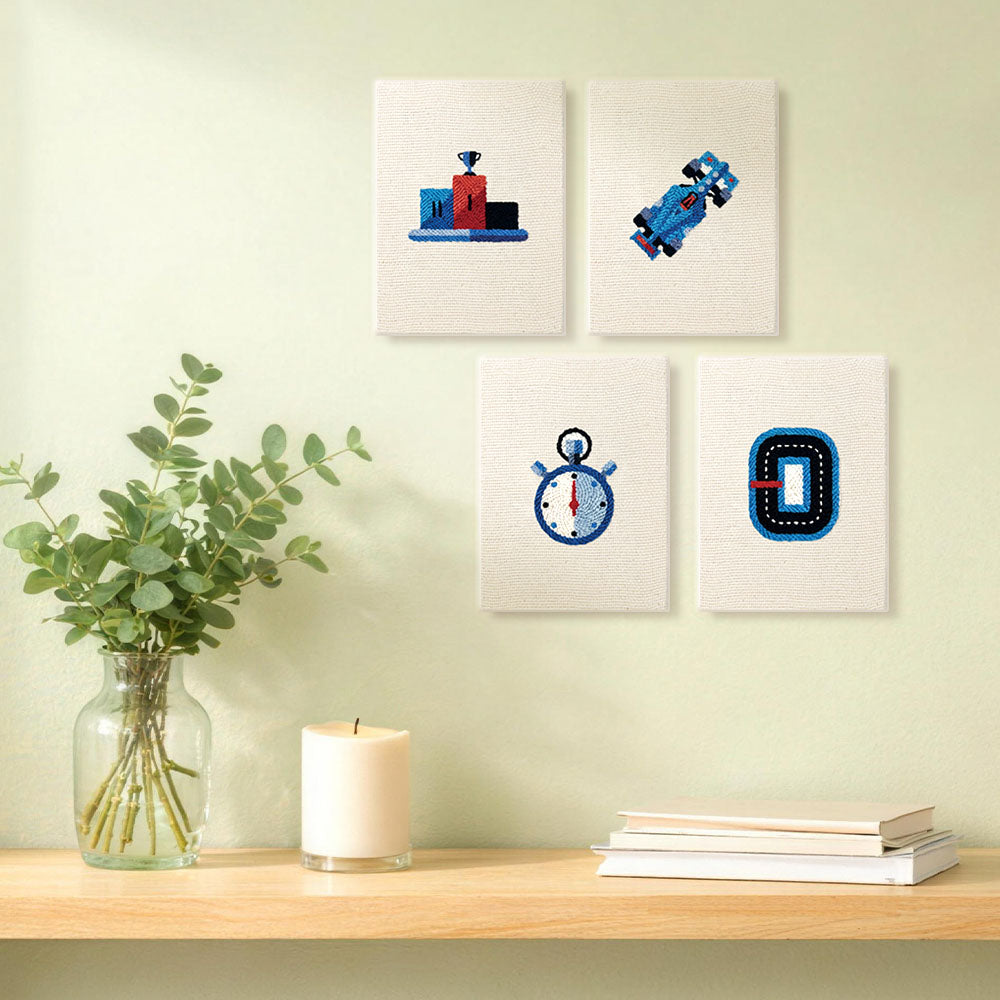 Timing and Track Mini Punch Needle Kit (4pcs)