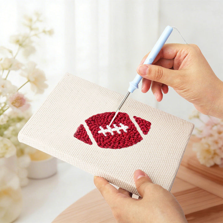 Ball Sports Mini Punch Needle Kit (4pcs)