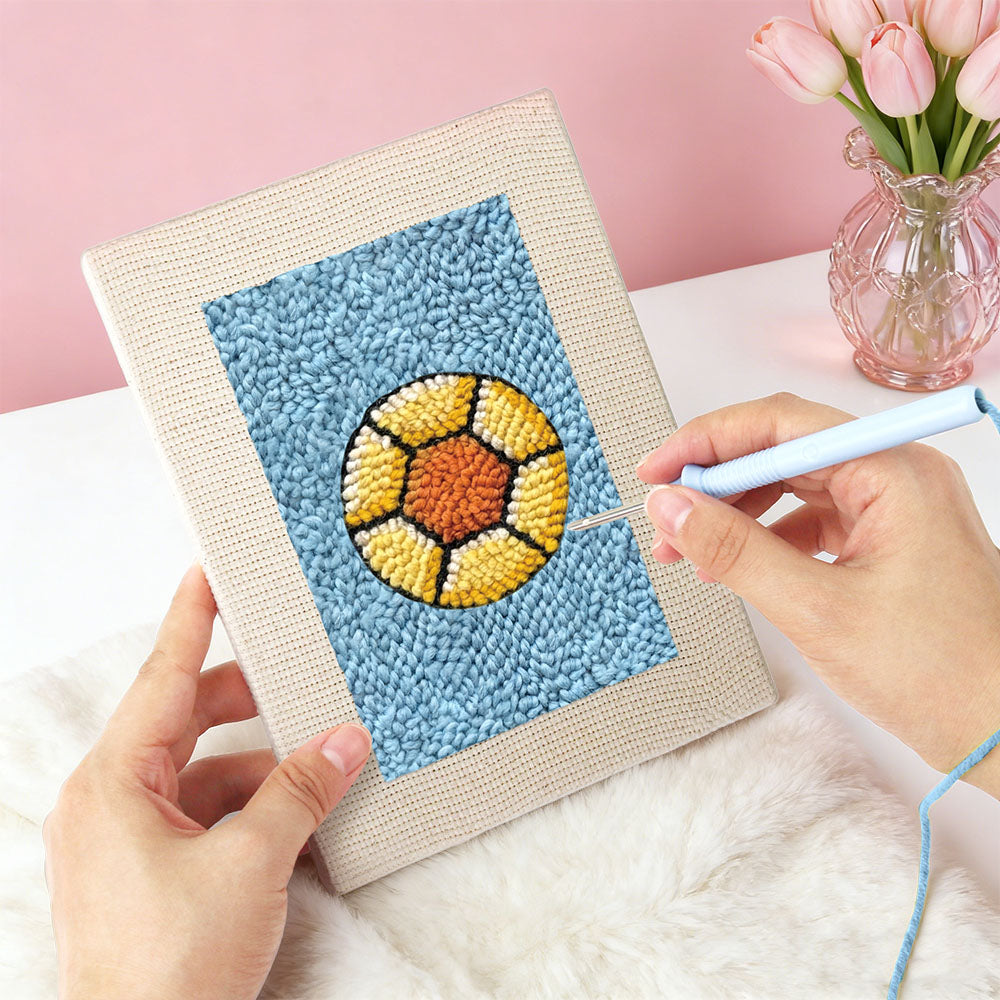 Apple and Beverage Mini Punch Needle Kit (4pcs)