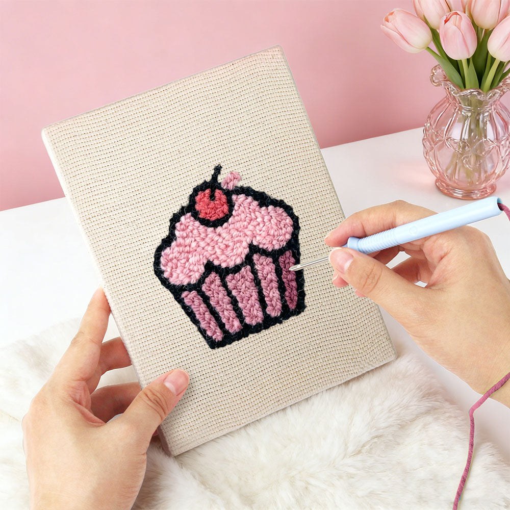 Brunch and Bakery Mini Punch Needle Kit (4pcs)