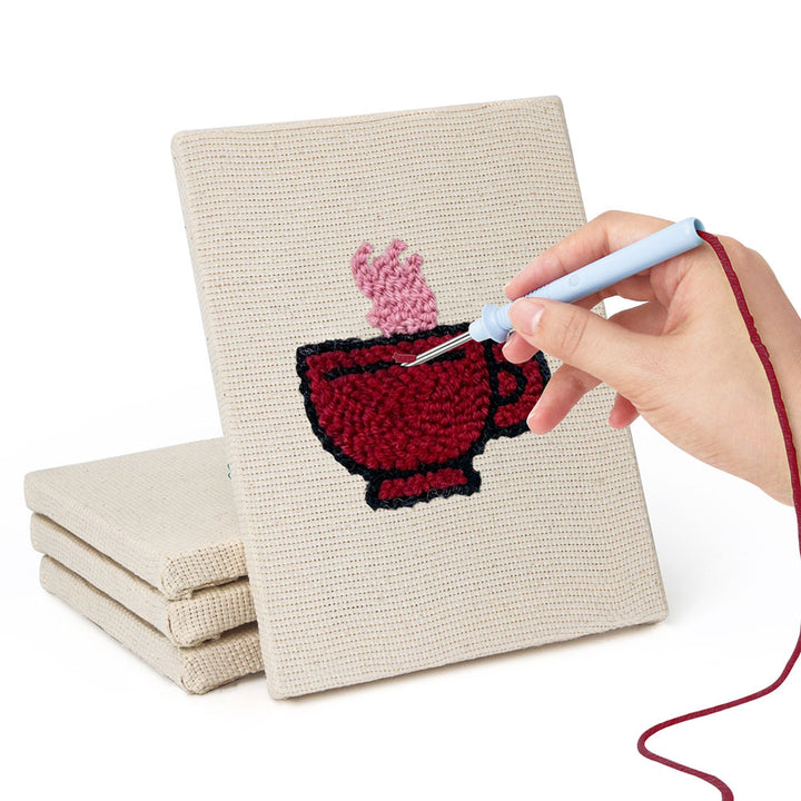 Brunch and Bakery Mini Punch Needle Kit (4pcs)