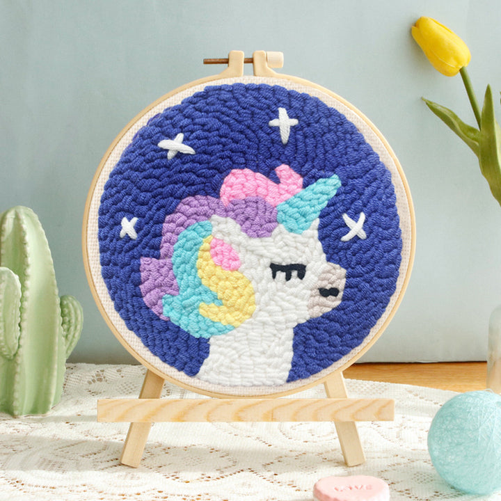 Dream Unicorn Punch Needle Embroidery Kits
