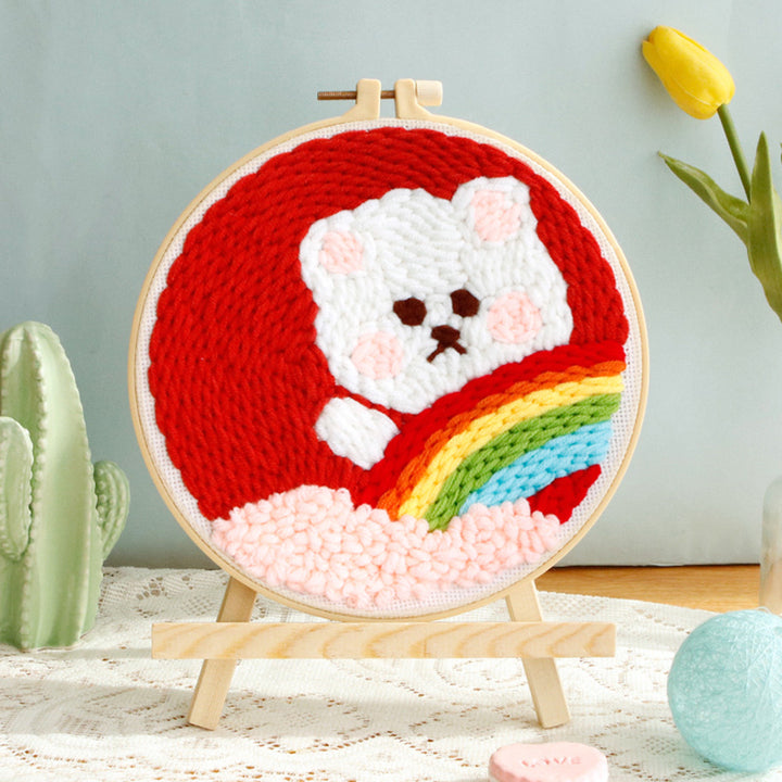 Embrace the Rainbow Punch Needle Embroidery Kits
