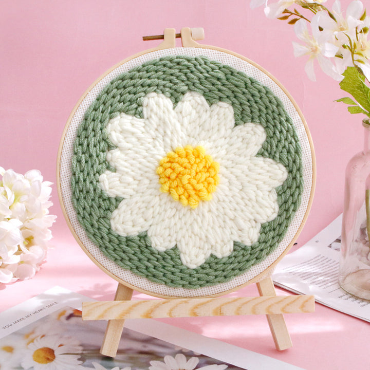 Daisy Punch Needle Embroidery Kits