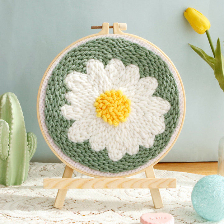 Daisy Punch Needle Embroidery Kits