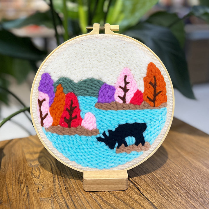 Copse Punch Needle Embroidery Kits